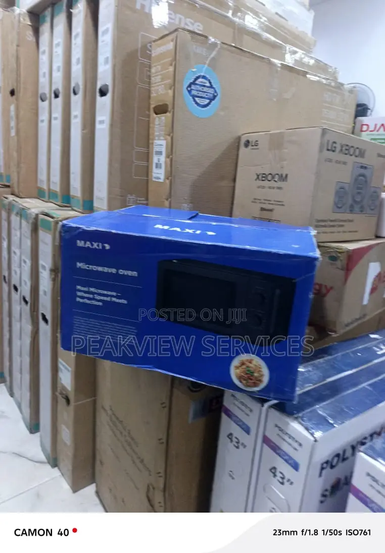 20l Microwave With Adjustable Settings Maxi