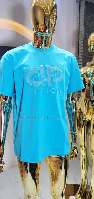 Blue Round Neck