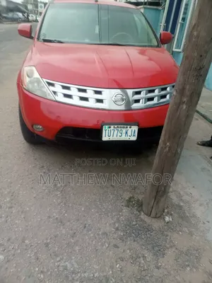 Nissan Murano 2003 Red