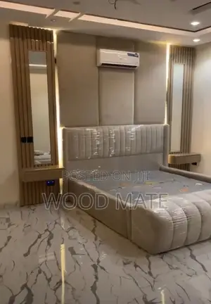 Padded Bed Frame 6 6 Automa and Said Lockers