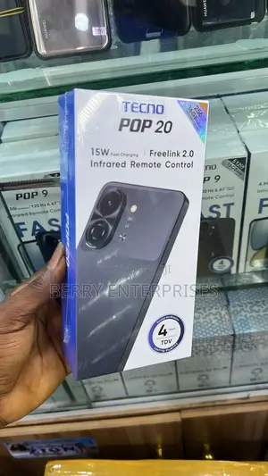 New Tecno Pop 20 128 GB Black