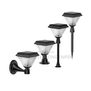 Solar Wall, Fence, and Garden Light