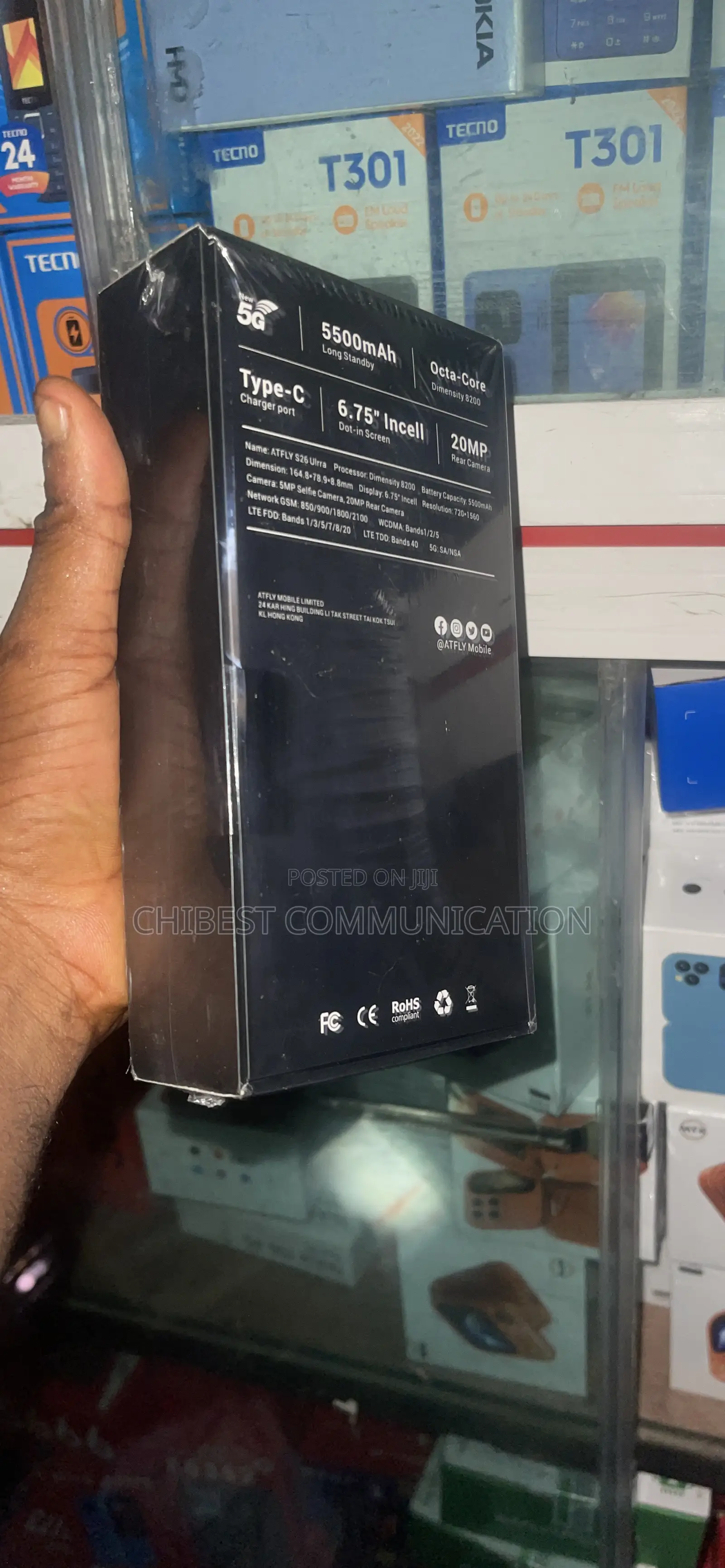 New AT Mobile Bee Black