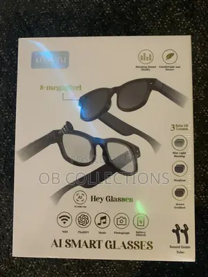 Smart Glass,Wifi Bluetooth Camera Record Language Translation 3lenses
