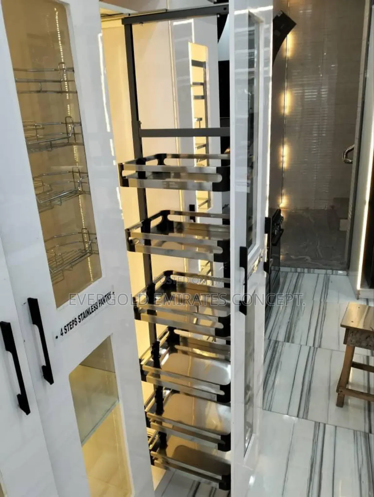 Pull Out Pantry Available