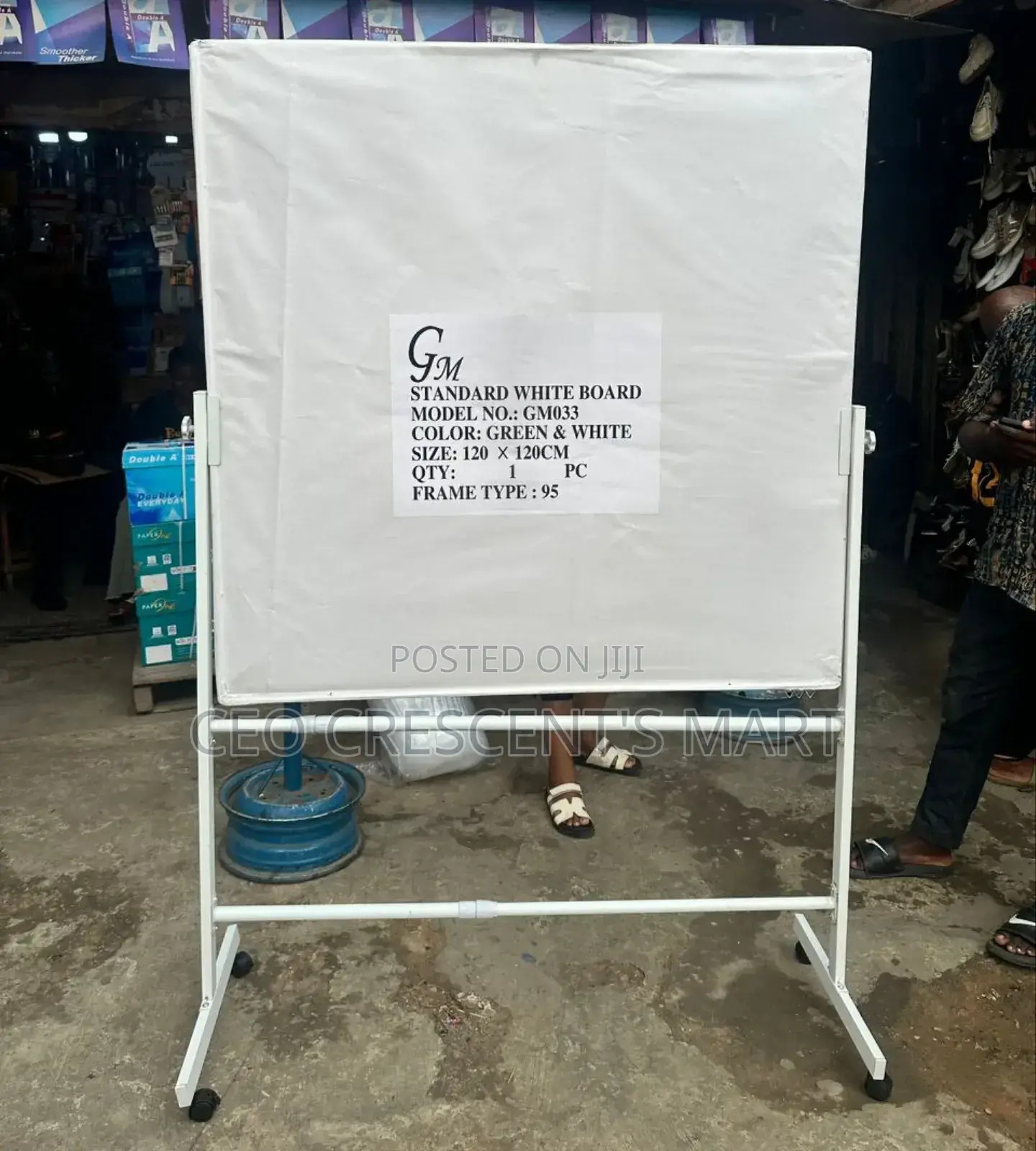 4×4 White Board With Stand