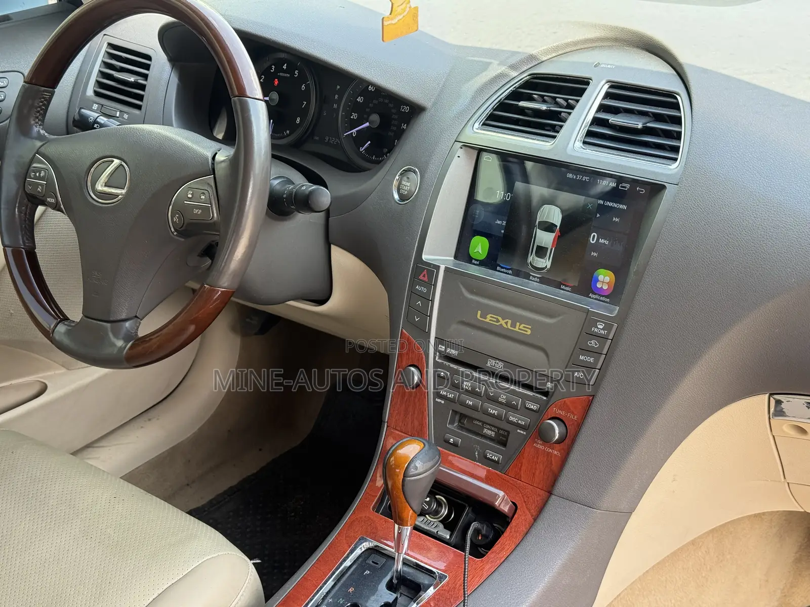 Lexus ES 350 2011 Blue