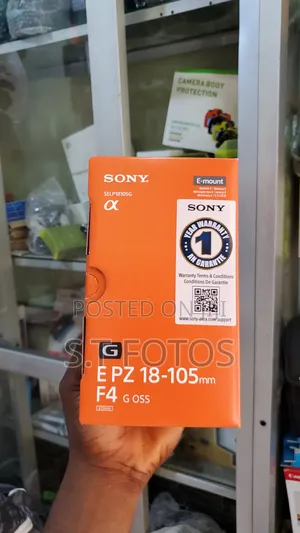 Sony Epz 18- 105mm F4