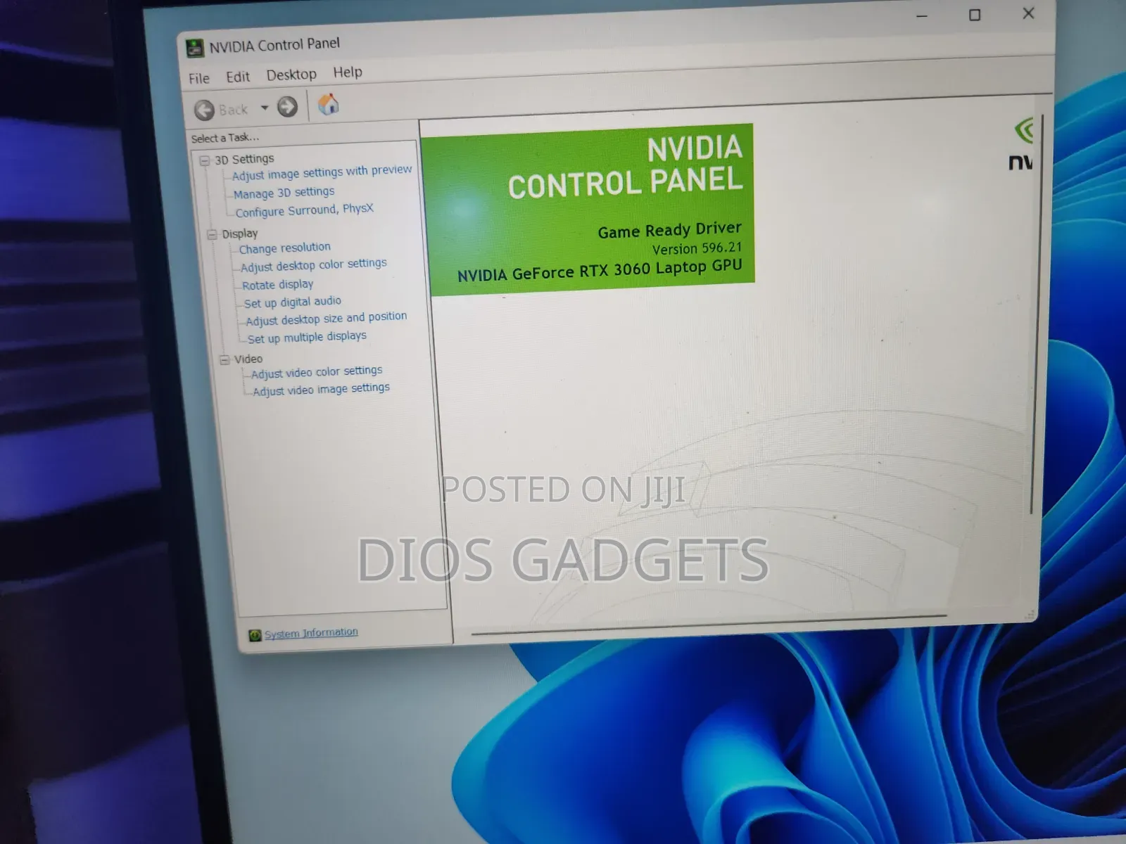 Laptop Dell G15 5511 16GB Intel Core i7 SSD 512GB