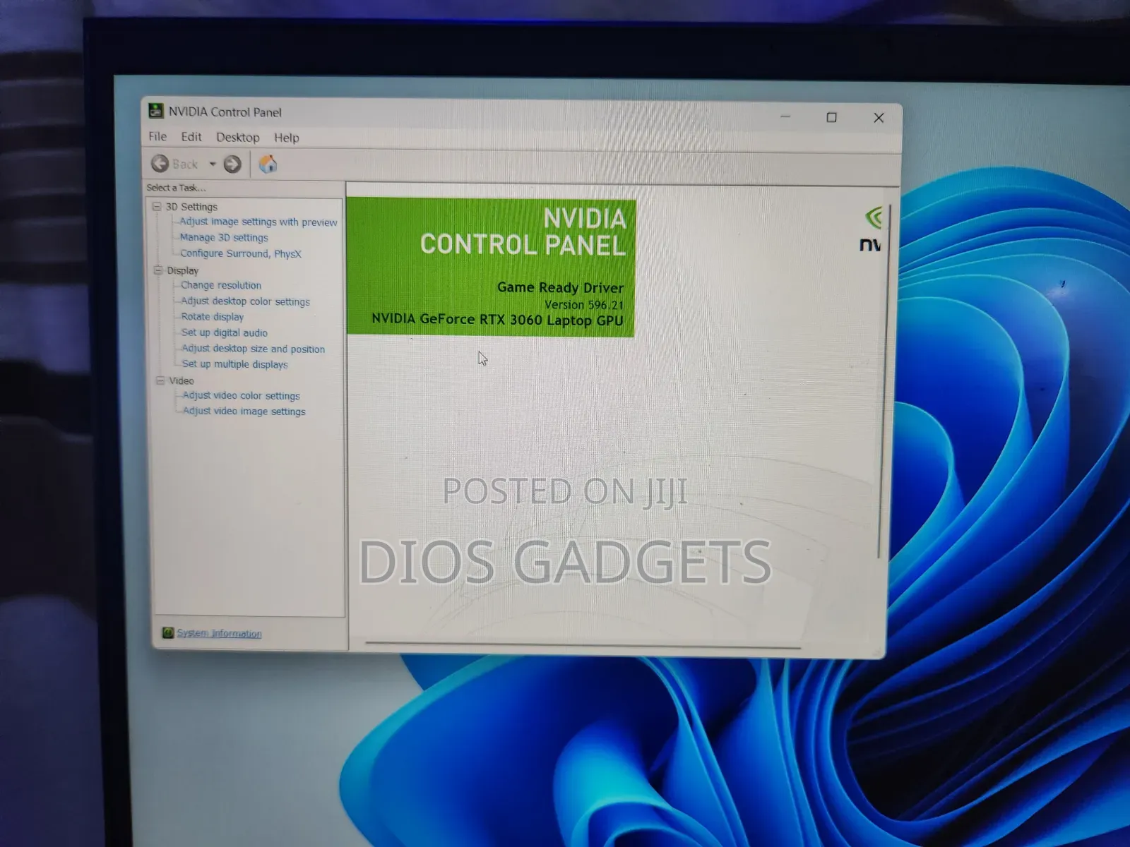 Laptop Dell G15 5511 16GB Intel Core i7 SSD 512GB