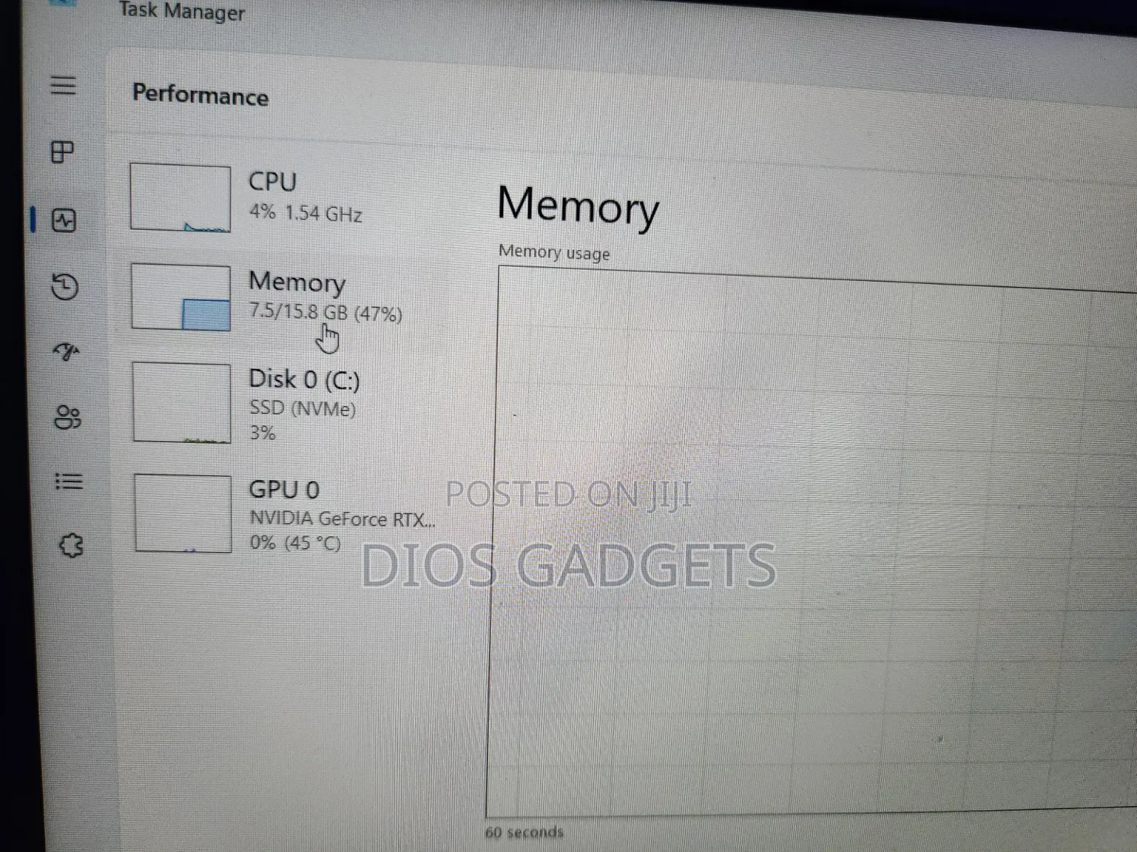 Laptop Dell G15 5511 16GB Intel Core i7 SSD 512GB