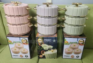 3pcs S' Rocket Insulated Food Flask