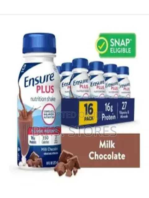 Ensure Plus Vanilla Nutrition Shake With Fiber | 8 Fl Oz - 24 Pack