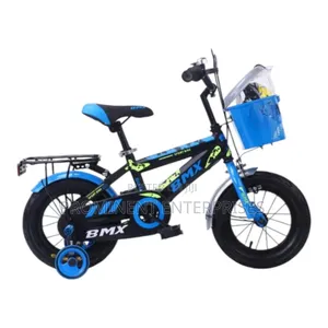 20-Inch Blue Children’S Bicycle – Nigeria for 5-12 Years