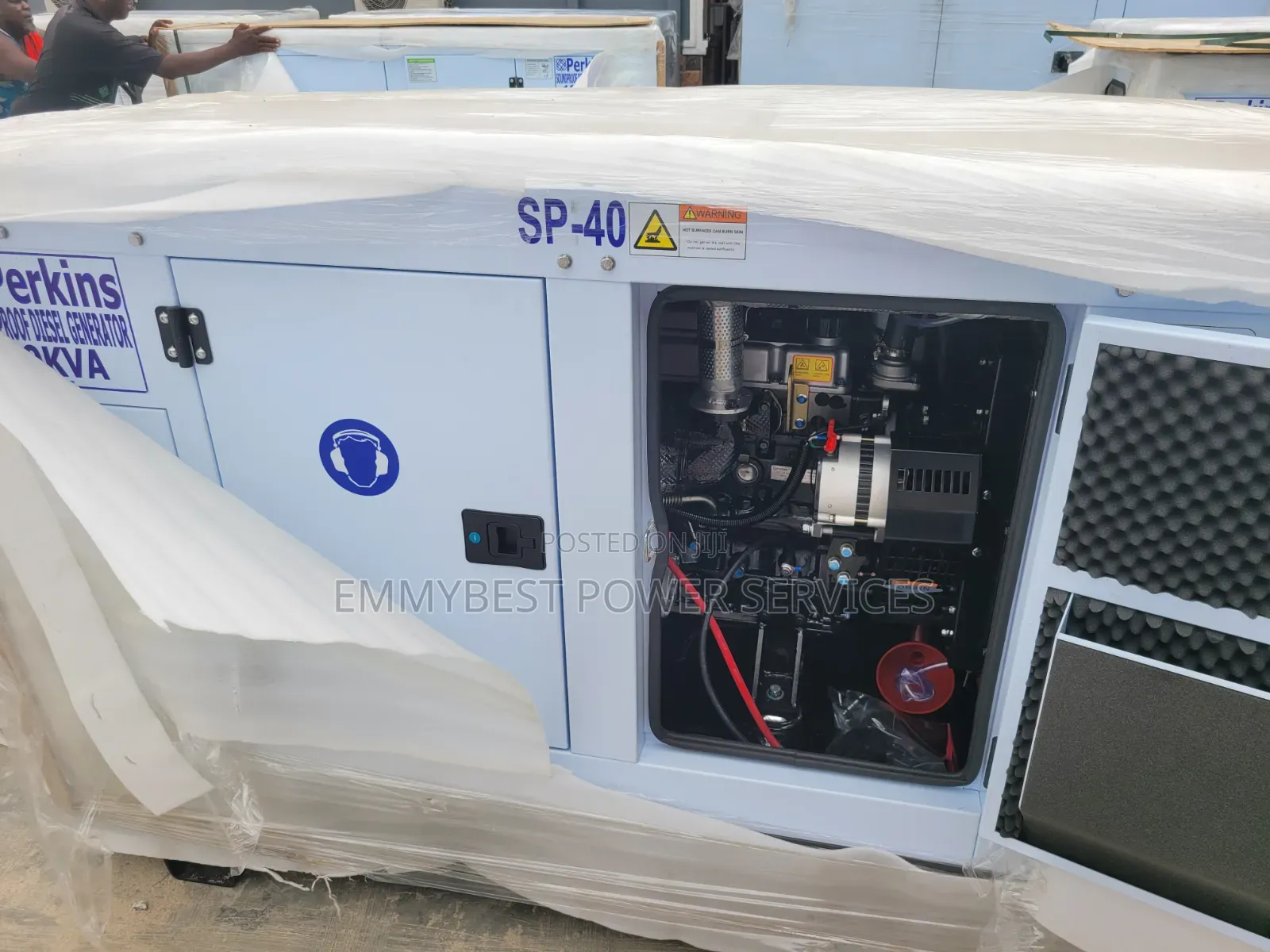 Noise Free 40kva Perkins Generator