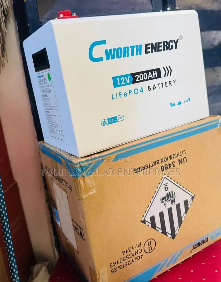 Cworth 12v 200ah Lithium Battery