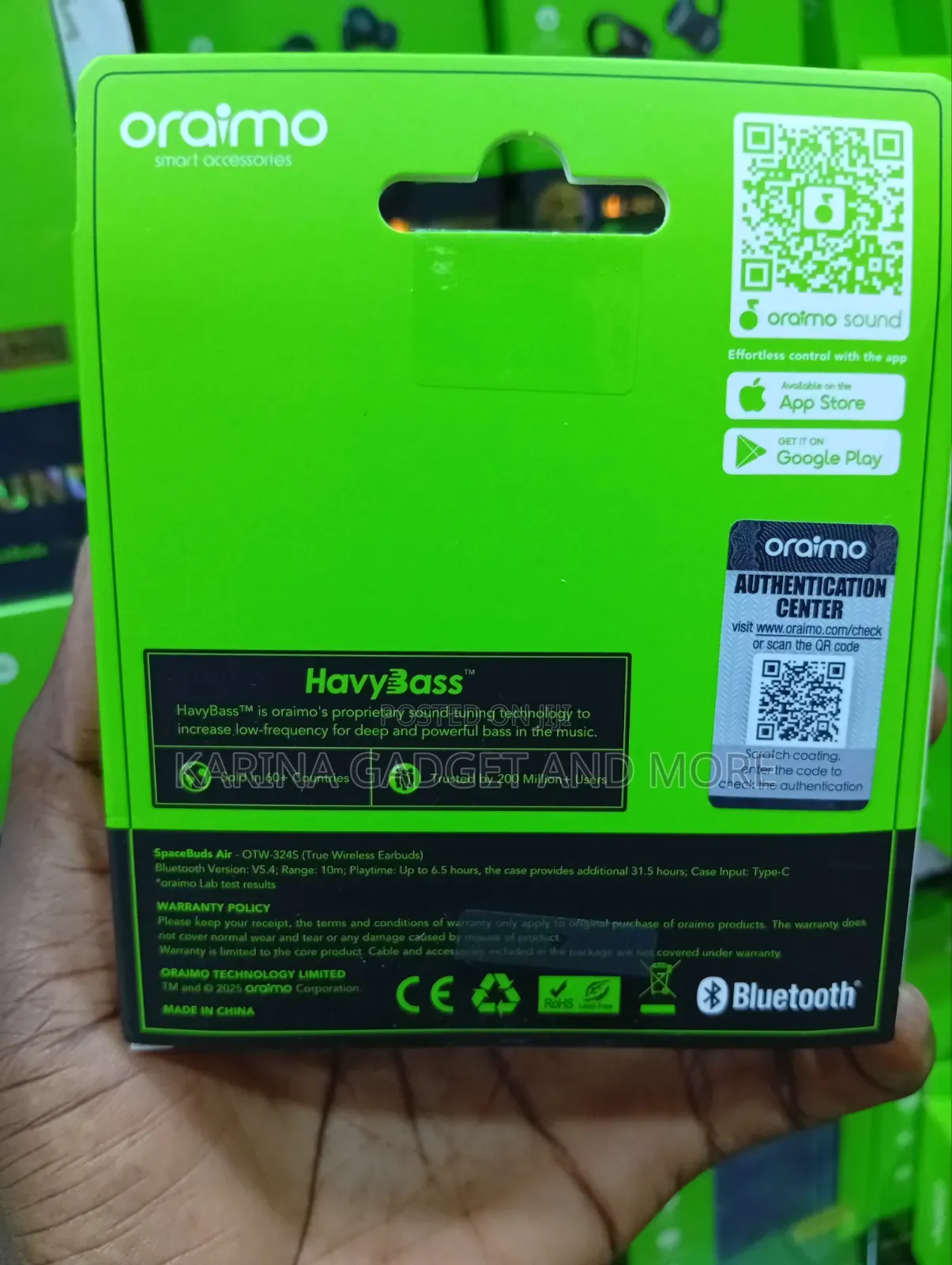 Oriamo Spacebuds Air