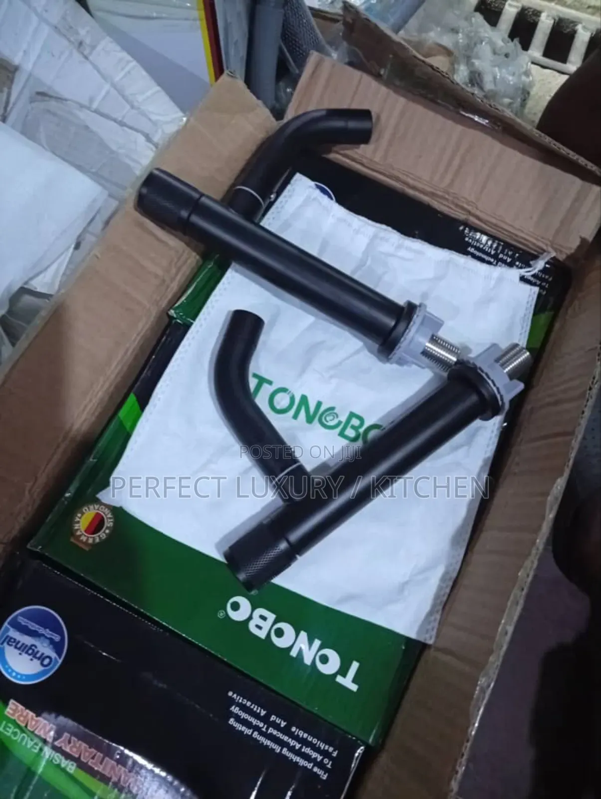 Quality Black, Chrome Tonobo Only Cold Taps