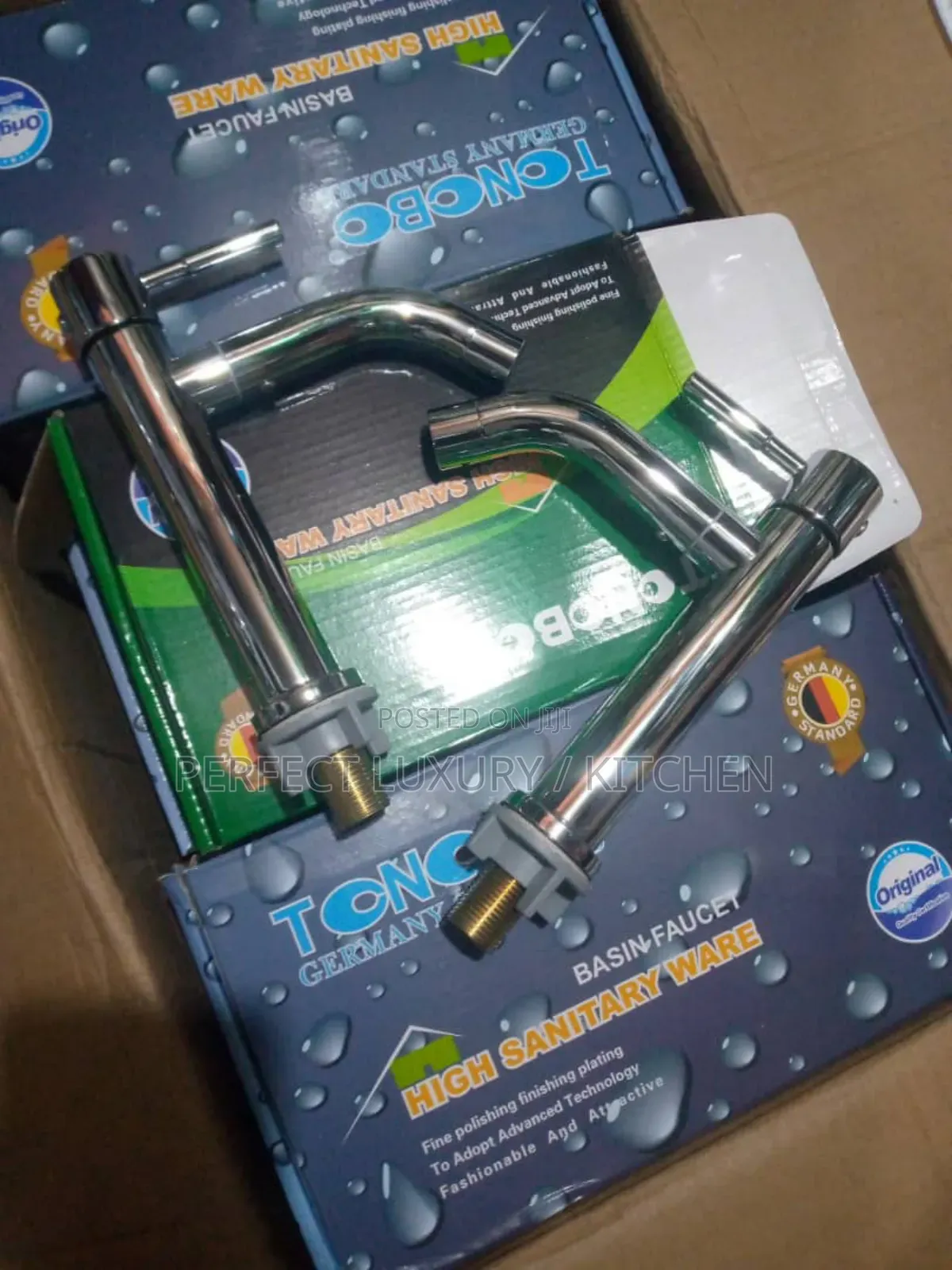 Quality Black, Chrome Tonobo Only Cold Taps