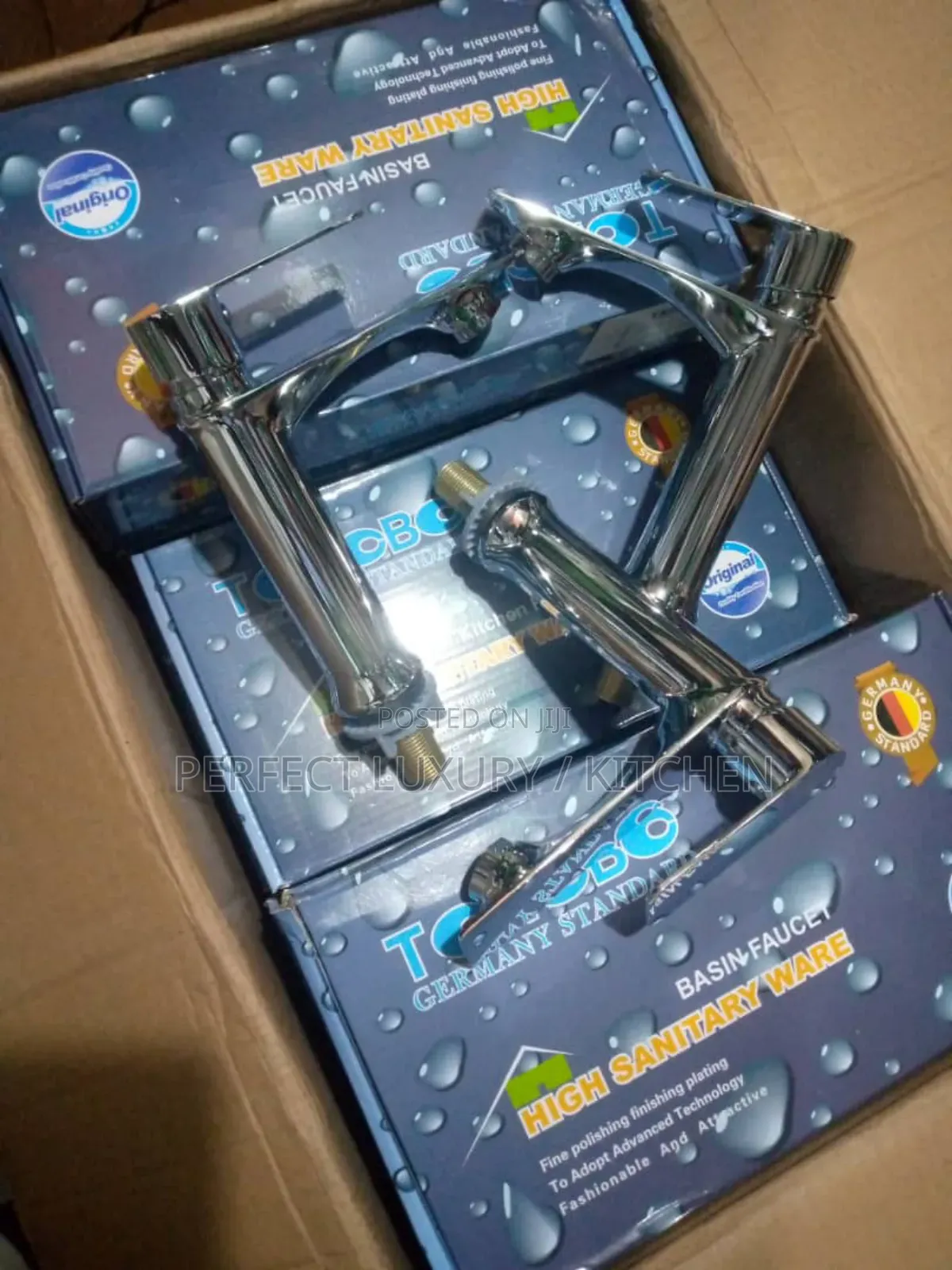 Quality Black, Chrome Tonobo Only Cold Taps