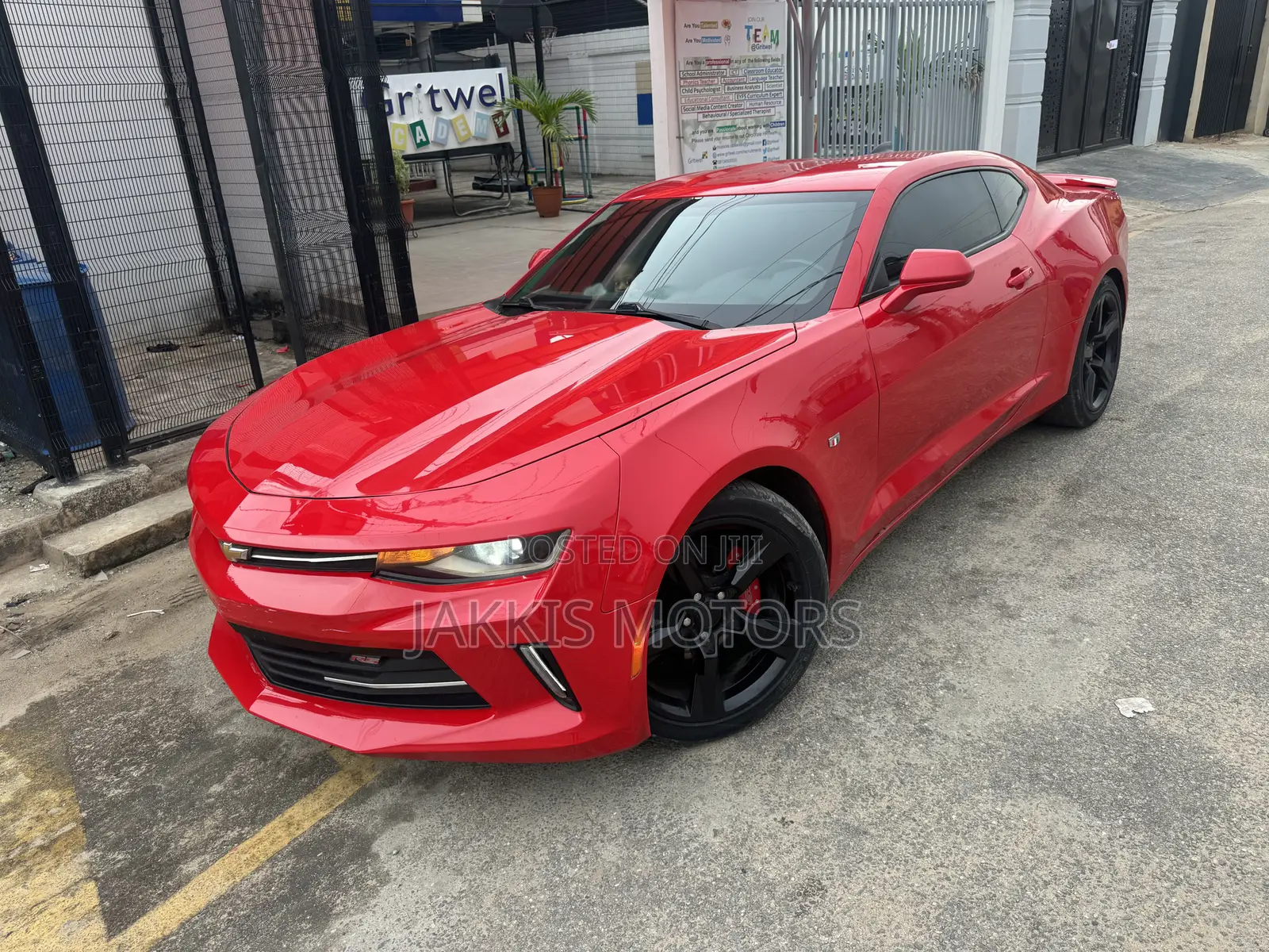 Chevrolet Camaro 2017 Red