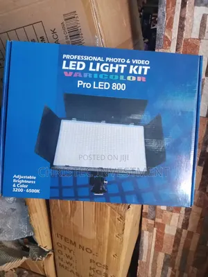 Kit Professional Photo and Video Led Light 800
