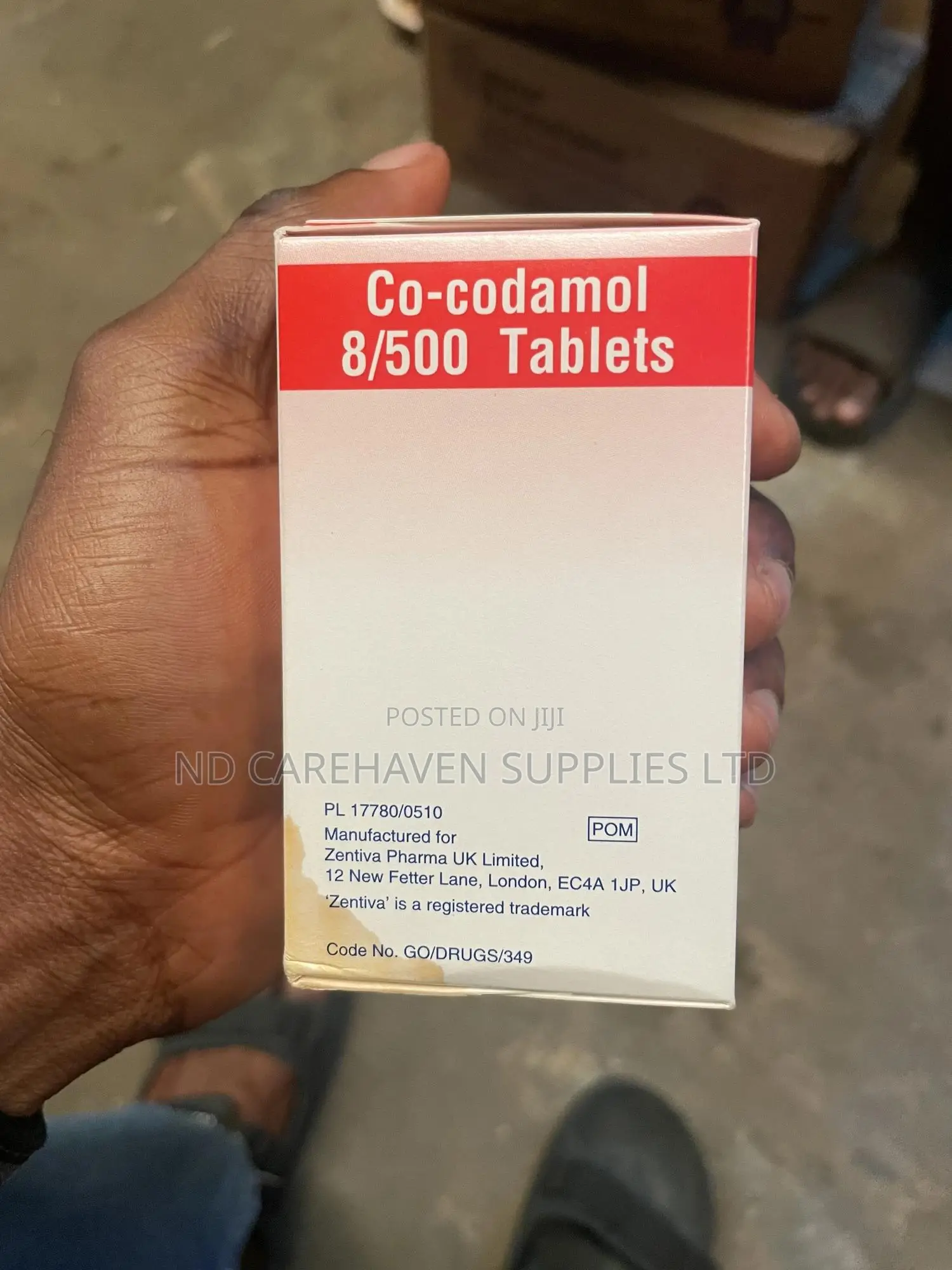 Cocodamole 8/500mg