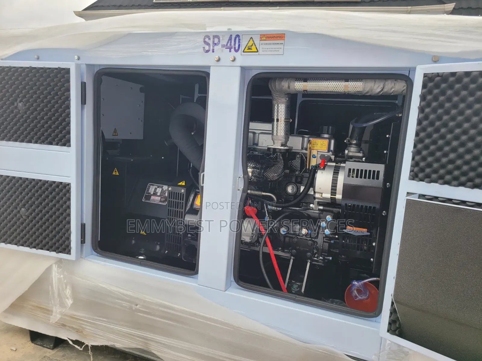 Weather Resistant Perkins Silent Generator