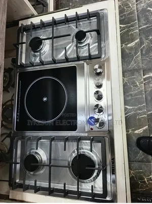 Original Phiima Built-in 4+1 Stainless Steel Gas Electric Cooker Hob