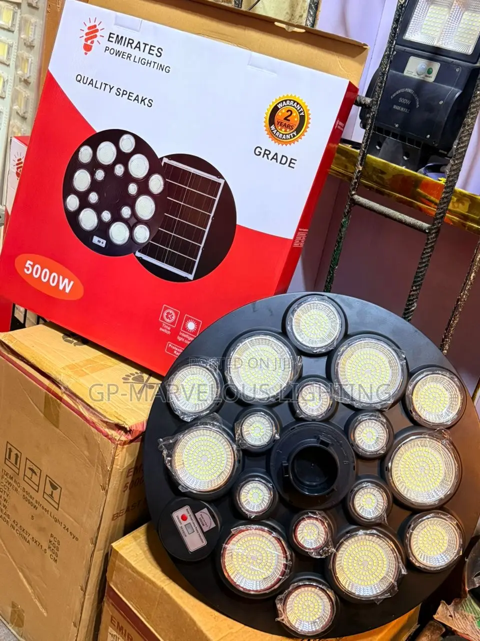 5000w Solar Garden Light