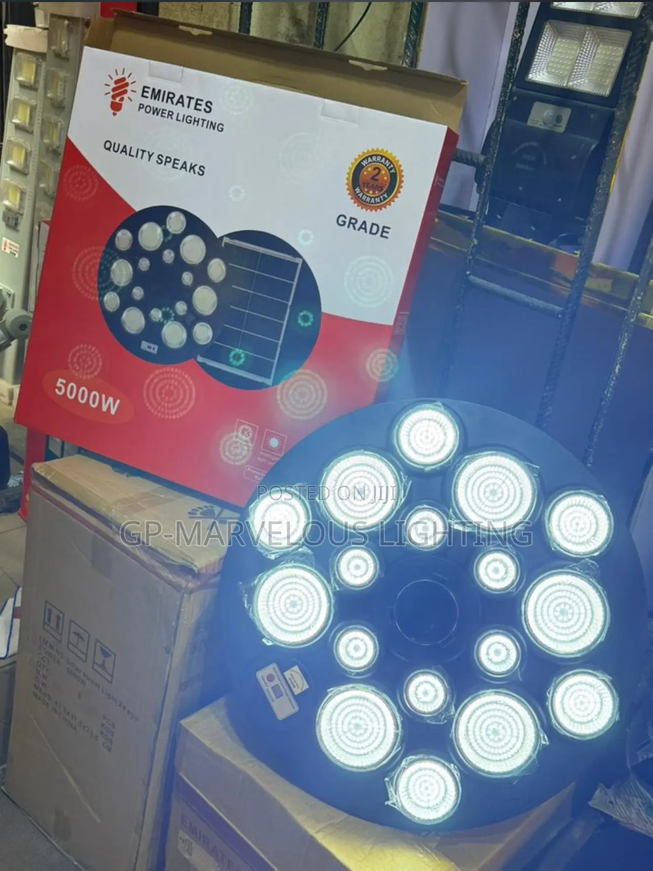 5000w Solar Garden Light