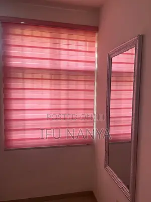 Barely Used Pink Window Blinds