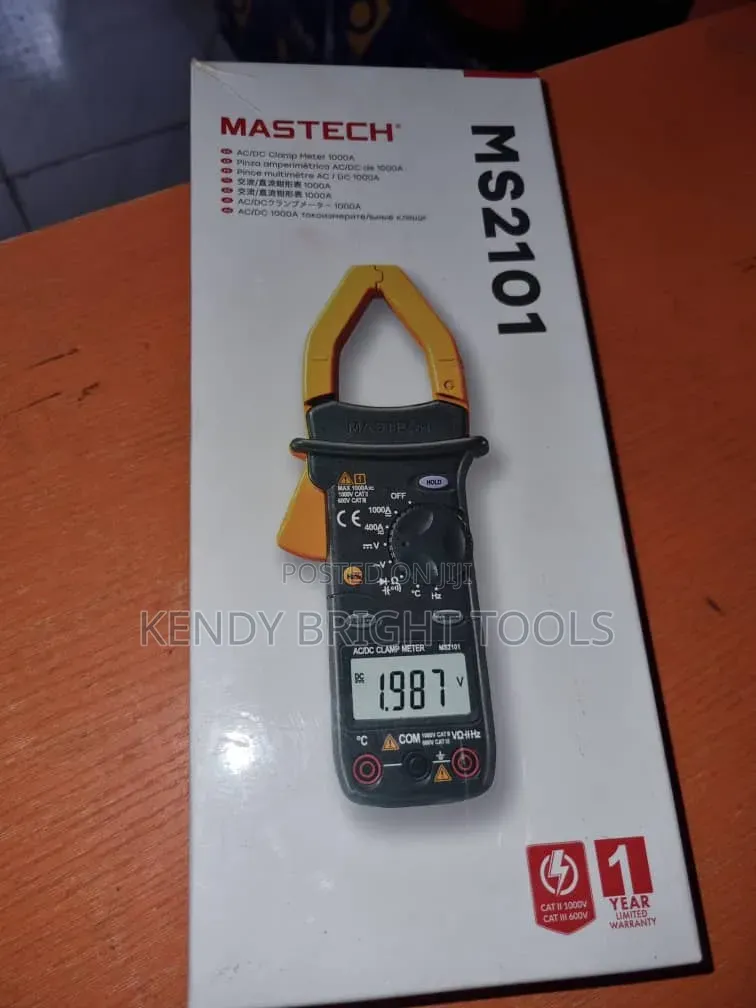 Mastech Clampmeter 2101 Ac/Dc