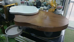 Magic Centre Table Marble With Wooden