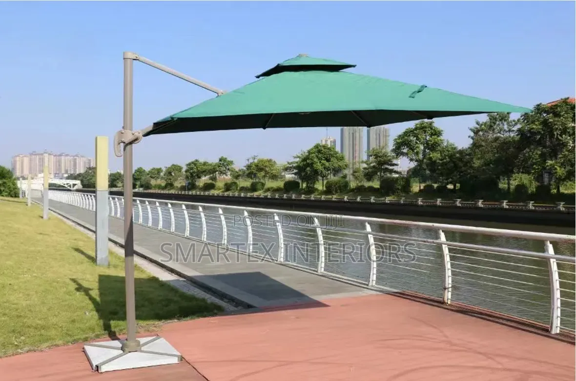 Executive Marble Base Garden Sun Umbrella