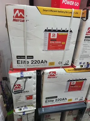 220ah 12v Murcury Tubular Battery