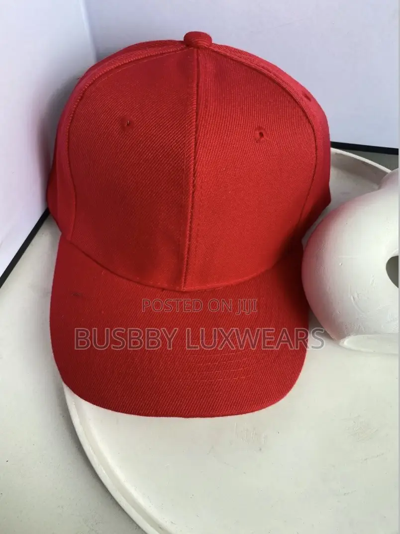 High Quality Unbranded Cotton Facecaps