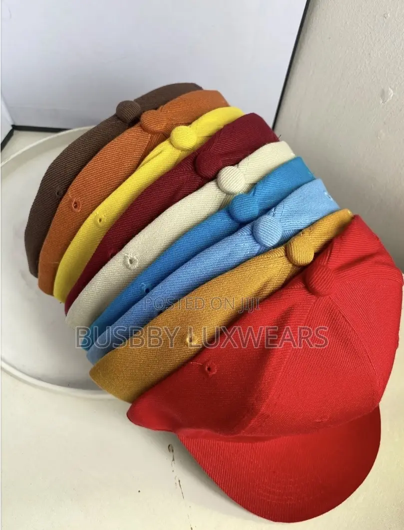 High Quality Unbranded Cotton Facecaps