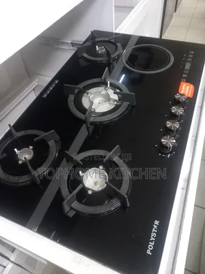 Polyester Inverter Built-in Electric and Gas Cooker 90cm