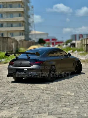 Mercedes-Benz C63 S RWD Coupe (4.0L V8 7A) 2018 Black
