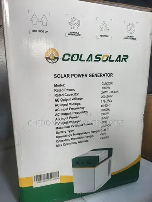 2000w Colar Solar Generator