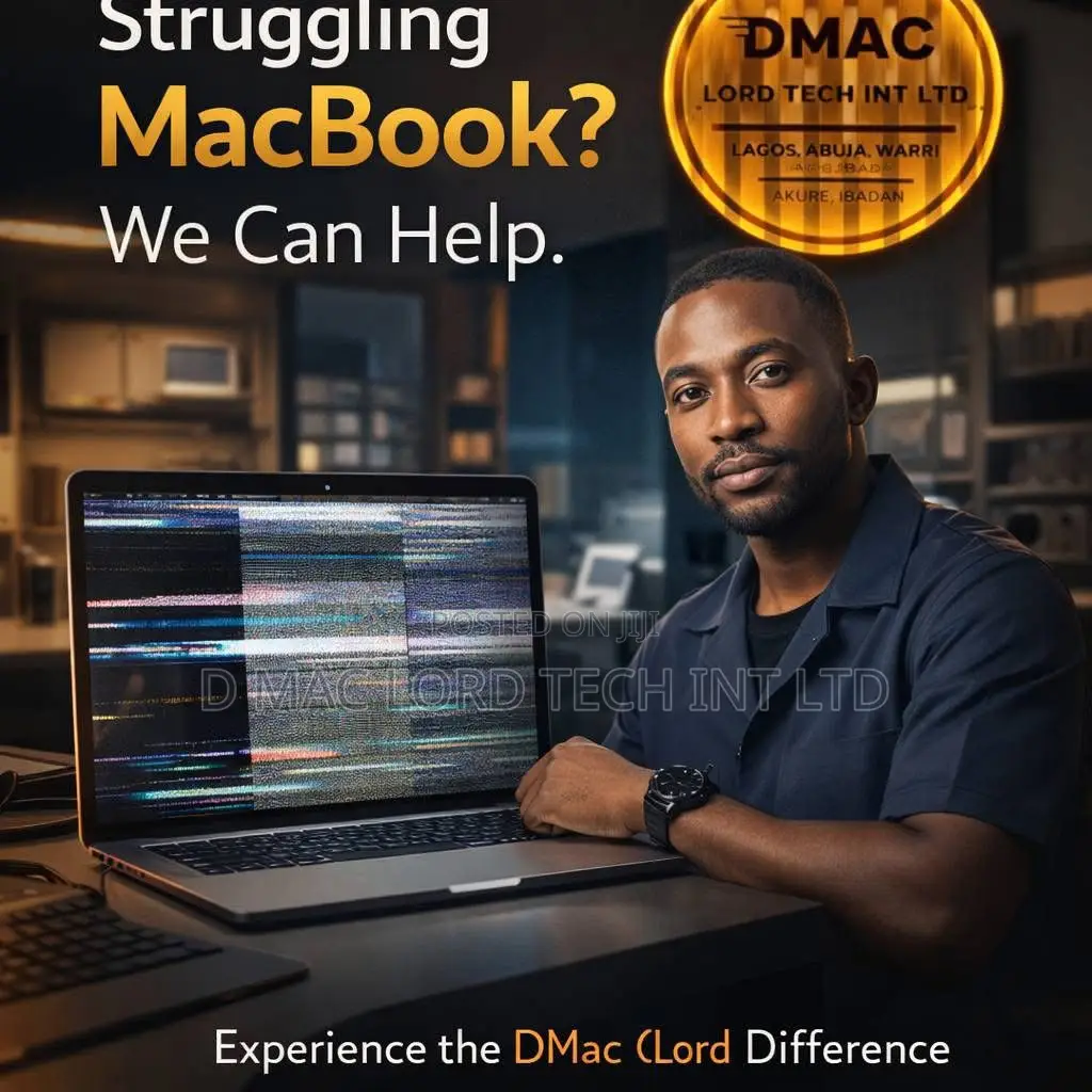 “Macbook Screen Motherboard Specialist | Same-Day Repair Ikeja”
