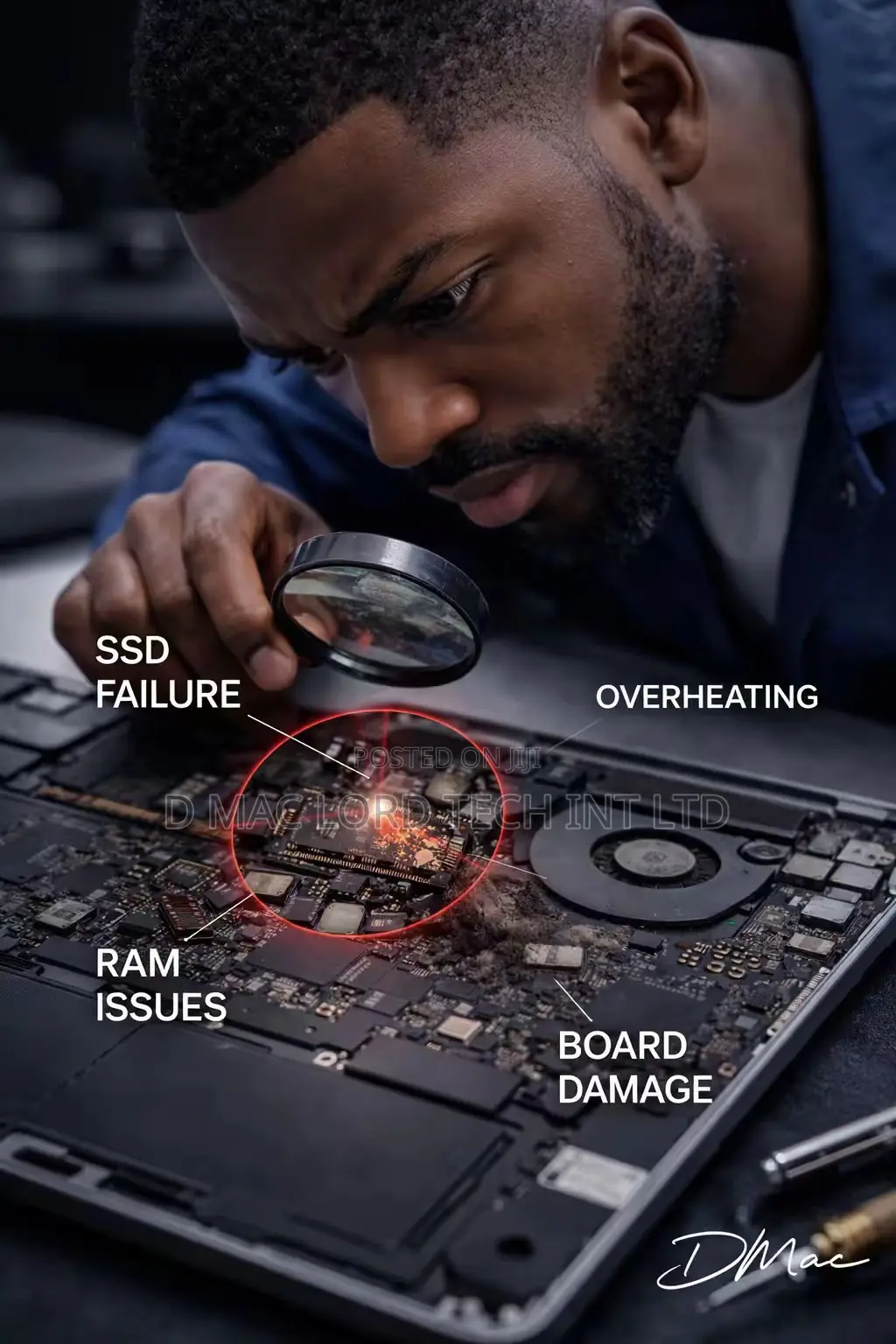 “Macbook Screen Motherboard Specialist | Same-Day Repair Ikeja”