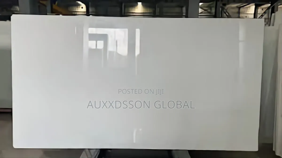 Nano White Crystallized Glass Slabs