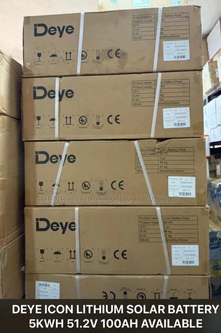 Deye 5kwh 48v Lithium Battery