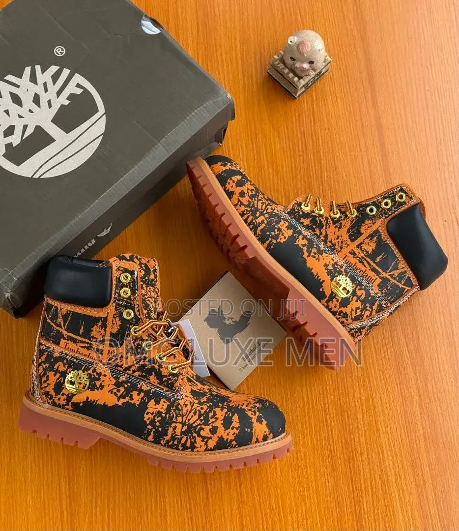Limited Edition Patterned Timberland Boots