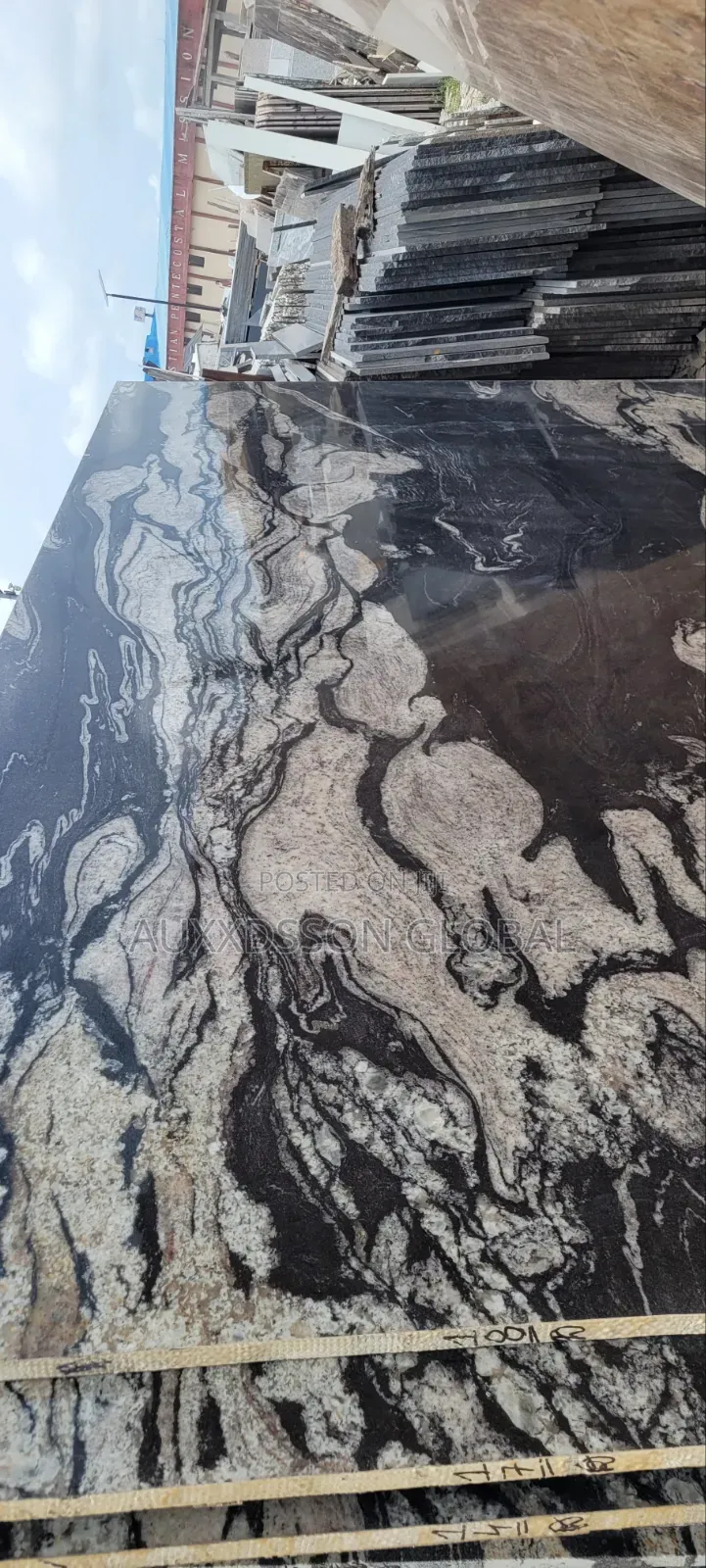 Panda White Granite Slabs (Gangsaw)