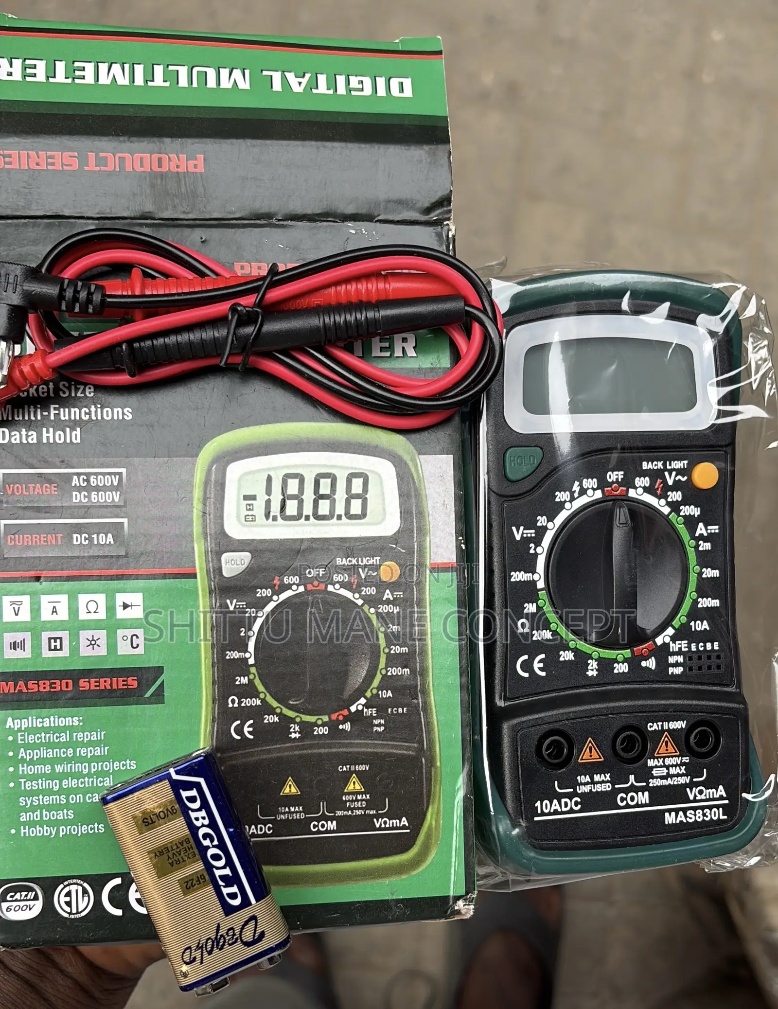 Mas830l Digital Multimeter