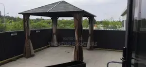 New Modern Foreign Made Gazebo With Curtains