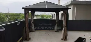 New Modern Foreign Made Gazebo With Curtains